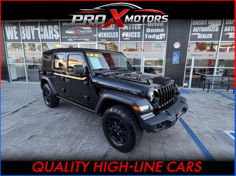 2020 Jeep Wrangler Unlimited Willys Sport Utility 4D