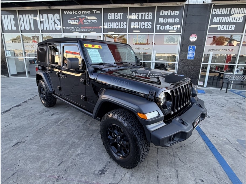 2020 Jeep Wrangler Unlimited Willys Sport Utility 4D