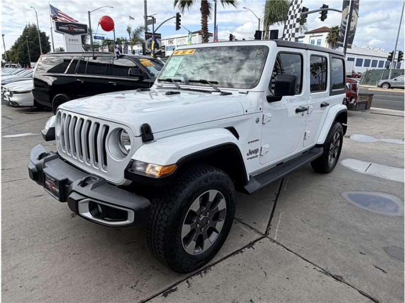 2019 Jeep Wrangler Unlimited Sahara Sport Utility 4D
