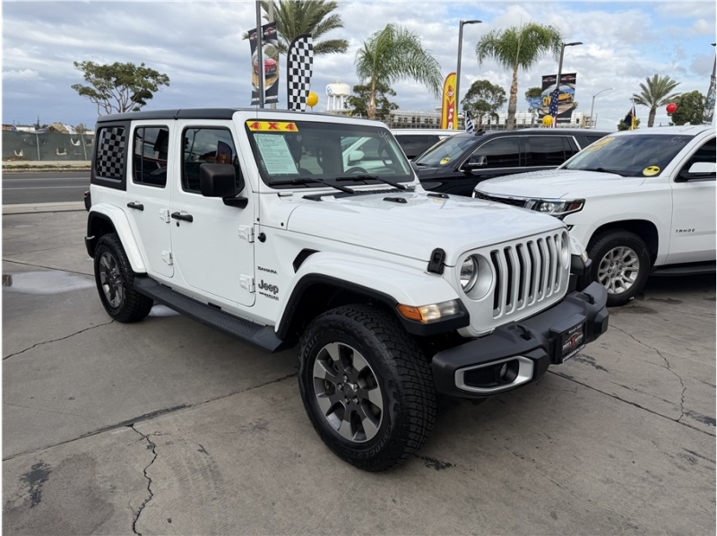 2019 Jeep Wrangler Unlimited Sahara Sport Utility 4D