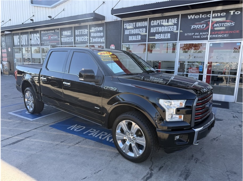 2017 Ford F150 SuperCrew Cab Limited Pickup 4D 5 1/2 ft
