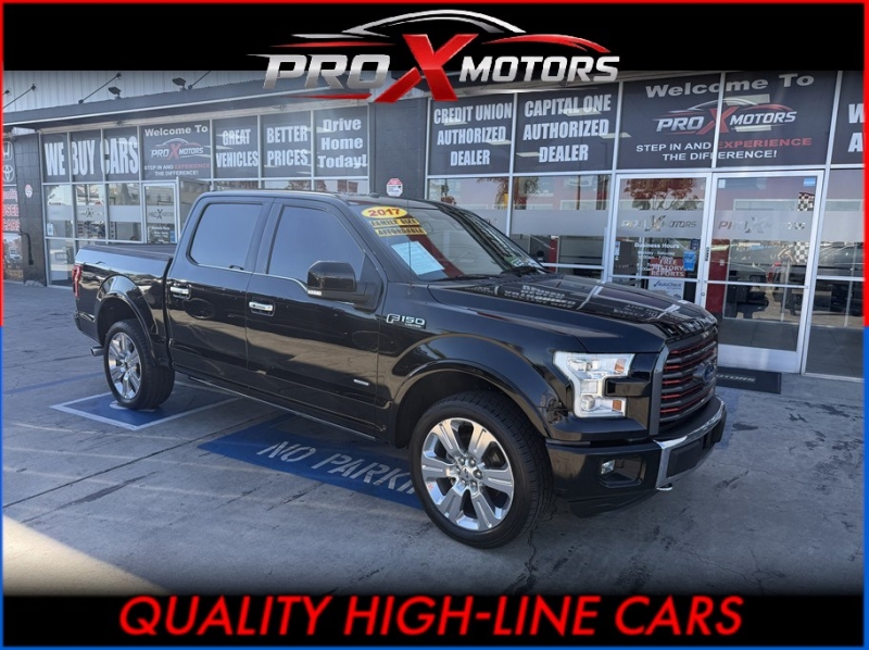 2017 Ford F150 SuperCrew Cab Limited Pickup 4D 5 1/2 ft