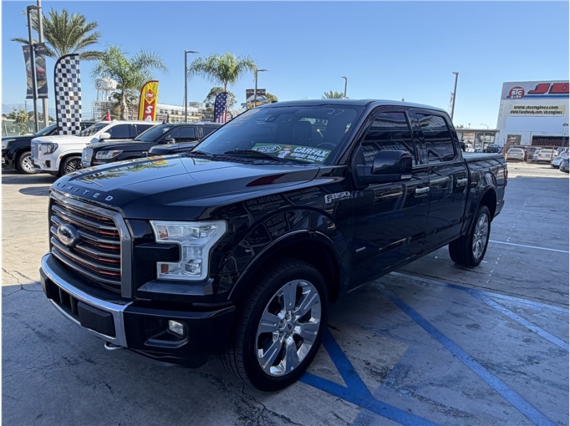 2017 Ford F150 SuperCrew Cab Limited Pickup 4D 5 1/2 ft