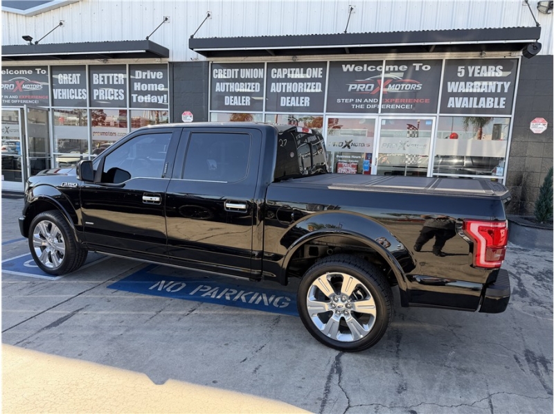 2017 Ford F150 SuperCrew Cab Limited Pickup 4D 5 1/2 ft
