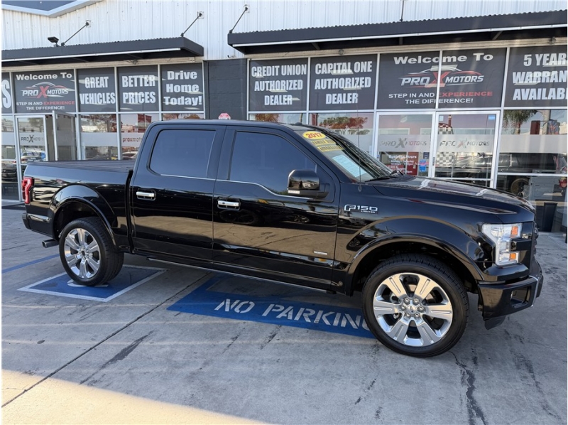 2017 Ford F150 SuperCrew Cab Limited Pickup 4D 5 1/2 ft