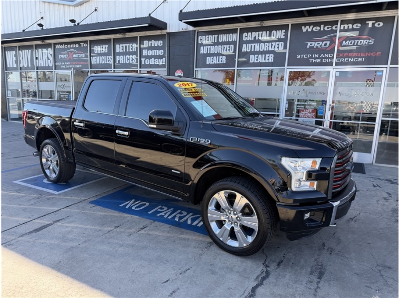 2017 Ford F150 SuperCrew Cab Limited Pickup 4D 5 1/2 ft