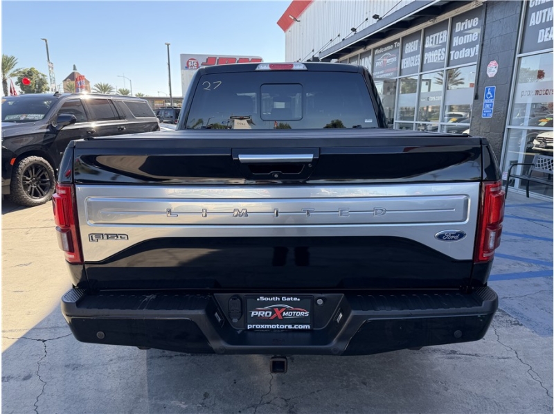 2017 Ford F150 SuperCrew Cab Limited Pickup 4D 5 1/2 ft