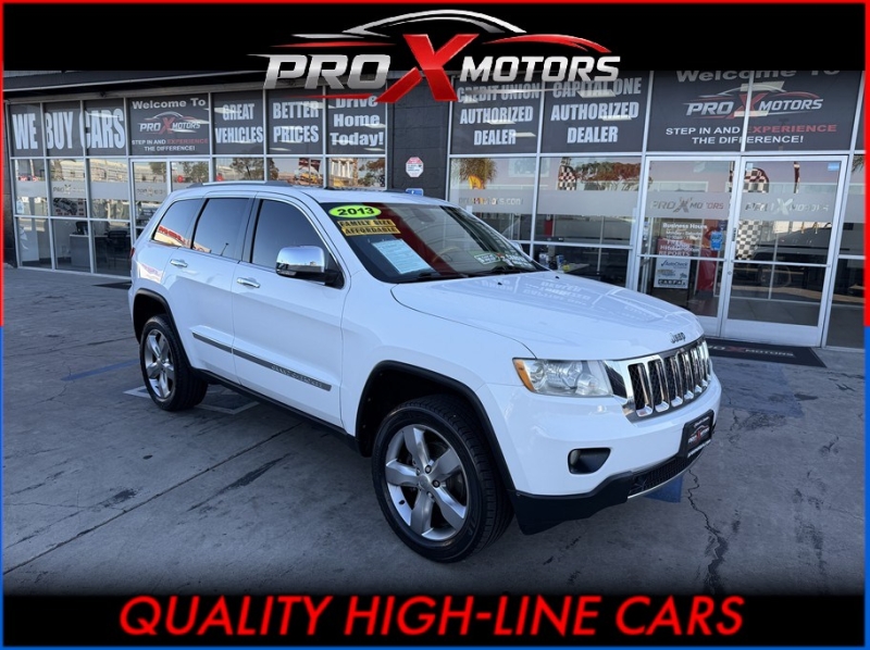 2013 Jeep Grand Cherokee Overland Sport Utility 4D