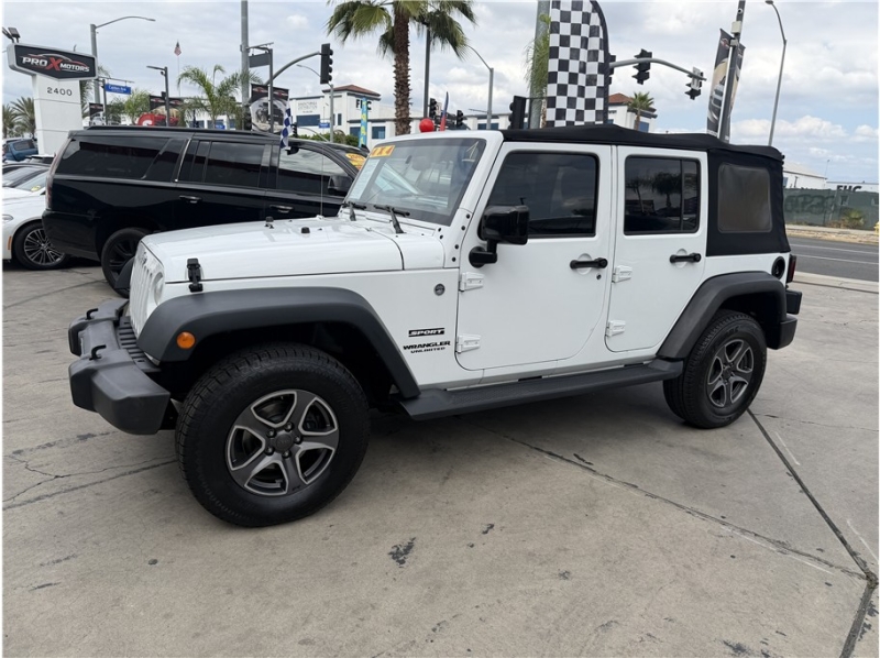 2016 Jeep Wrangler Unlimited Sport S Sport Utility 4D