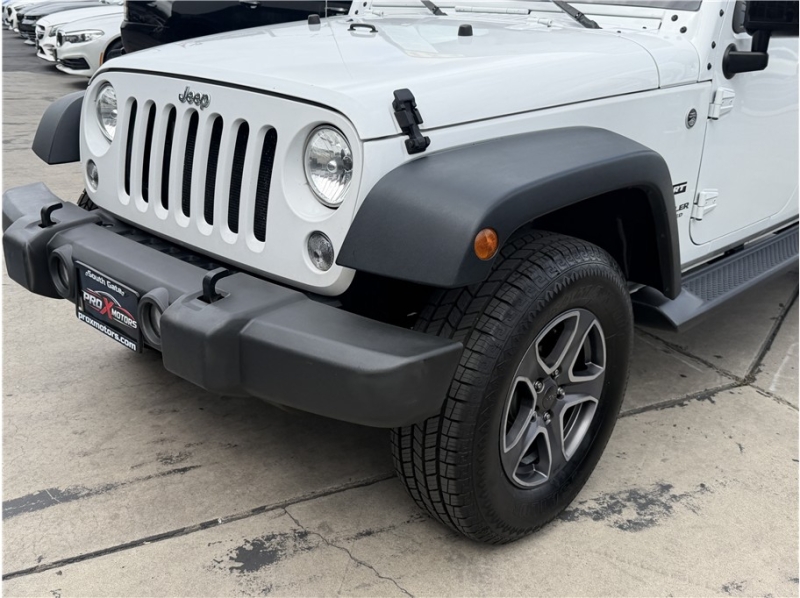 2016 Jeep Wrangler Unlimited Sport S Sport Utility 4D