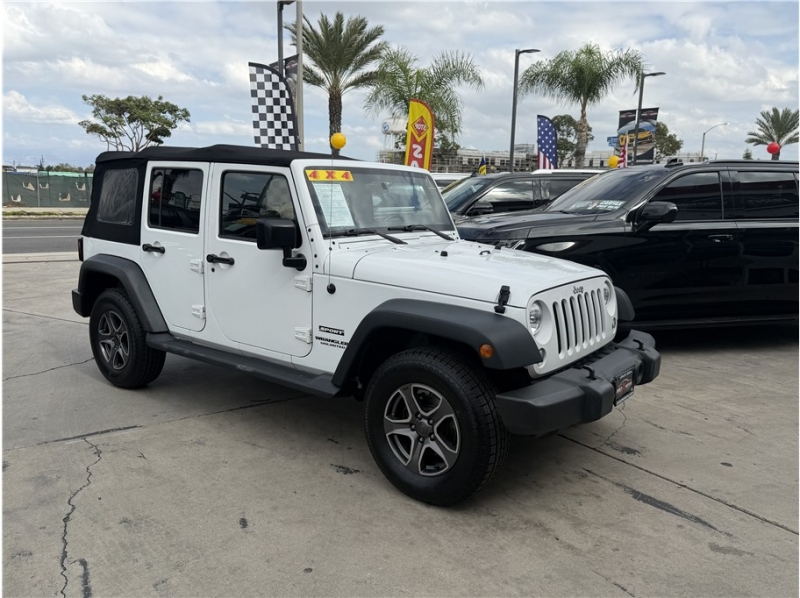 2016 Jeep Wrangler Unlimited Sport S Sport Utility 4D