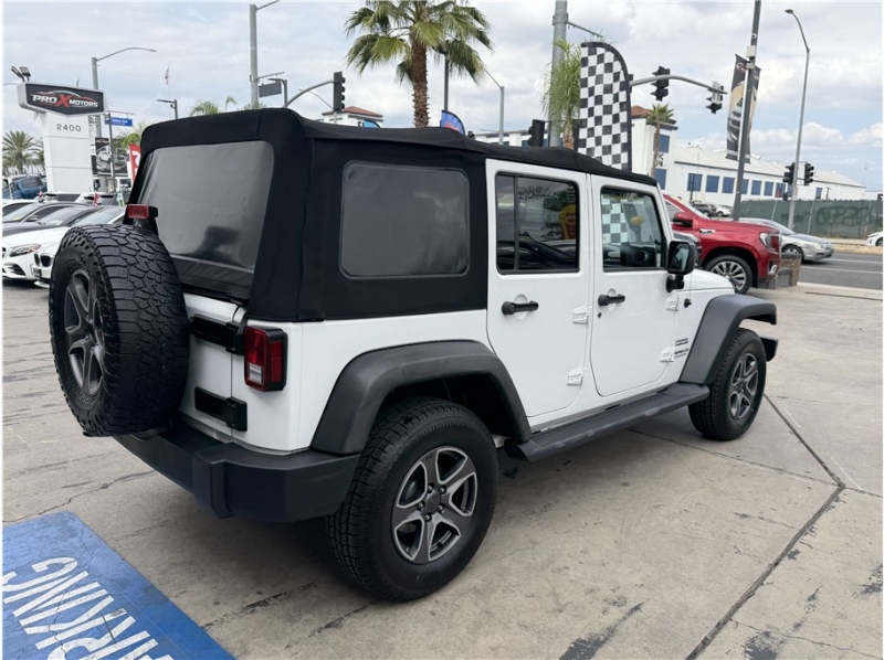 2016 Jeep Wrangler Unlimited Sport S Sport Utility 4D