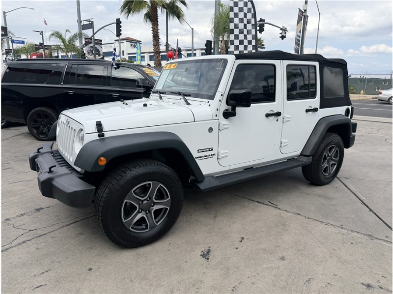 2016 Jeep Wrangler Unlimited Sport S Sport Utility 4D
