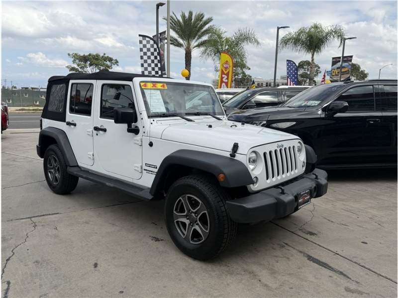 2016 Jeep Wrangler Unlimited Sport S Sport Utility 4D