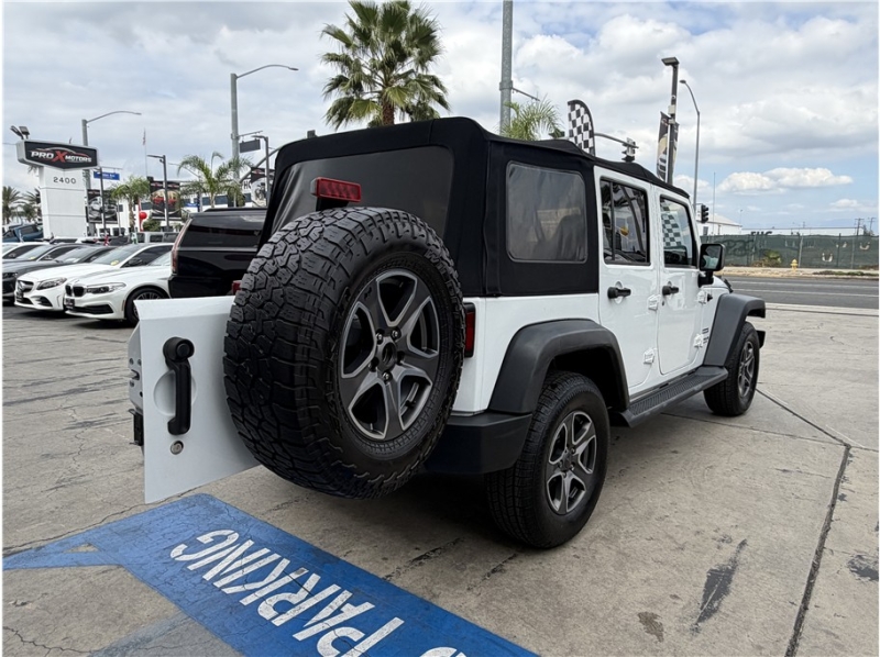 2016 Jeep Wrangler Unlimited Sport S Sport Utility 4D